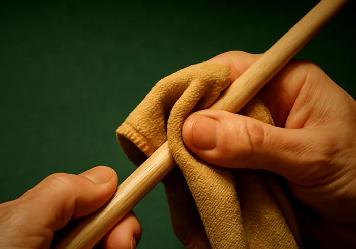 How to Rewrap a Pool Cue: Linen and Leather Wraps