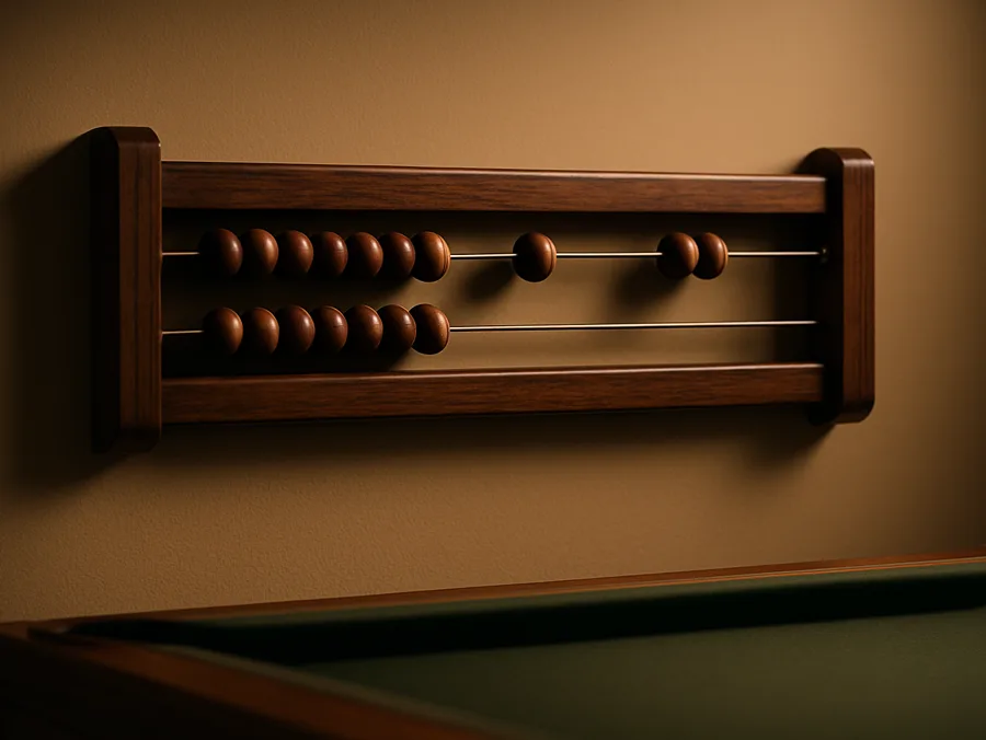 Wooden Bead Score Keeper