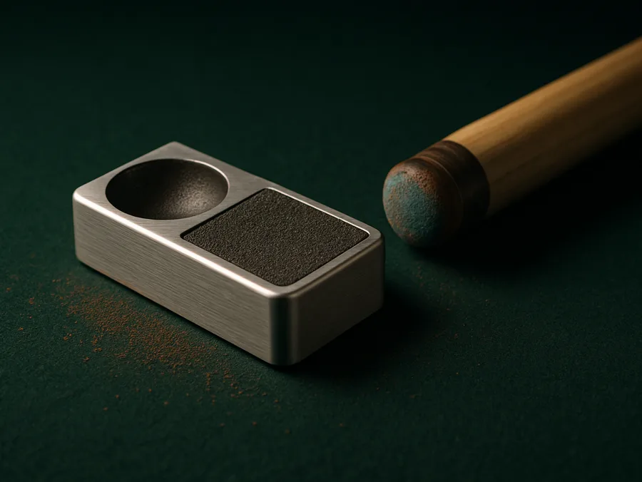 Cue Cube 2-in-1 Tip Shaper and Scuffer