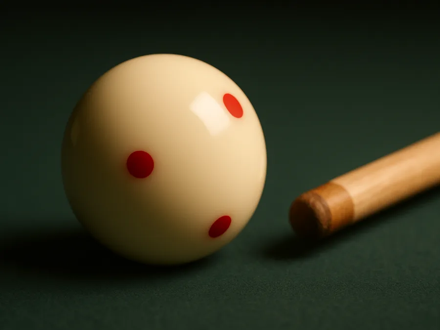 6-Dot Measle Training Cue Ball