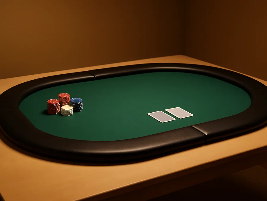 Trademark Solid Wood Folding Poker Table Top